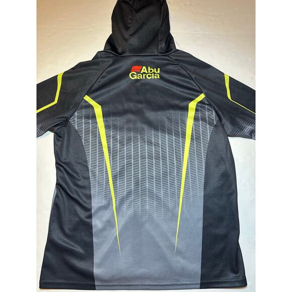 Abu Garcia Mens Size Small Fishing Hoodie Sun Protection Clothes Fishing Shirt - Picture 6 of 6
